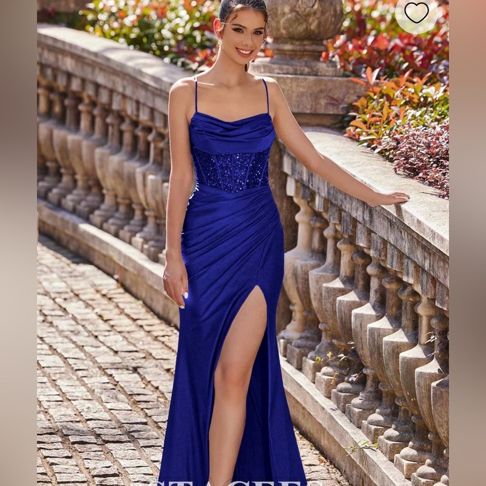 NEVER WORN NWT Royal Blue prom dress